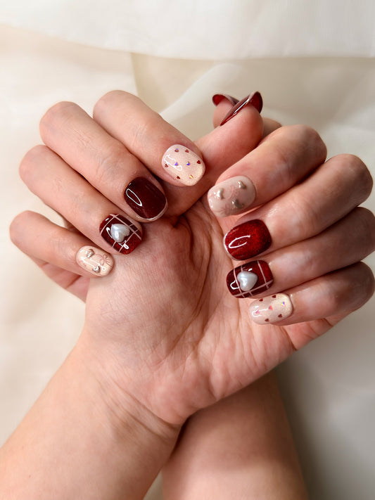 Delux Nails Lab Velvet Heart