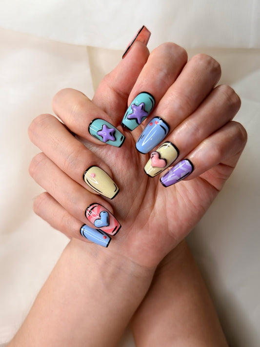 Delux Nails Lab Comic Dream