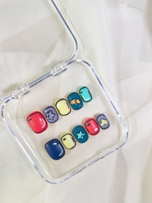 Delux Nails Lab Pop Art Comic