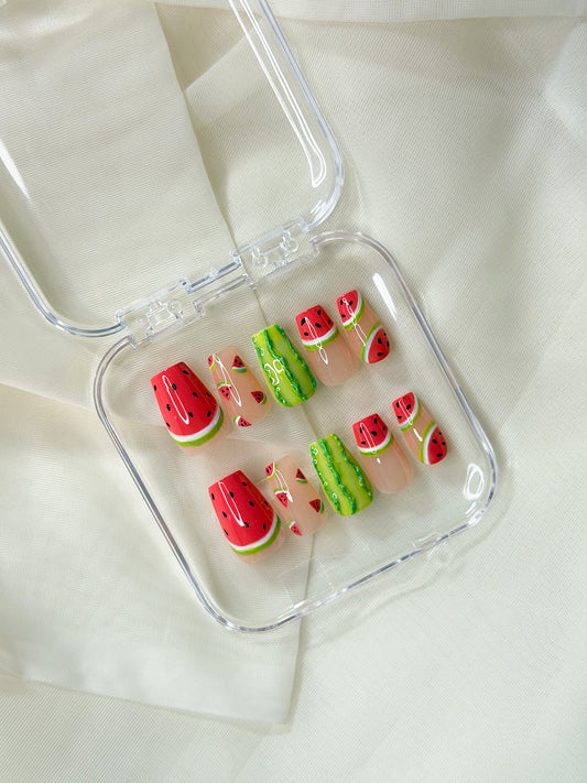 Delux Nails Lab Watermelon Whimsy