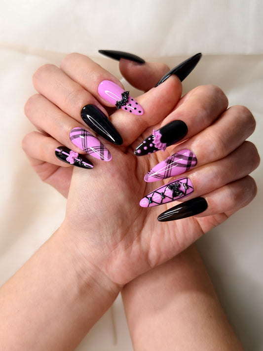 Delux Nails Lab Neon Goth
