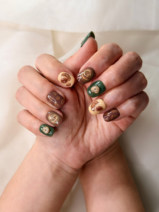 Delux Nails Lab Matcha Coffee
