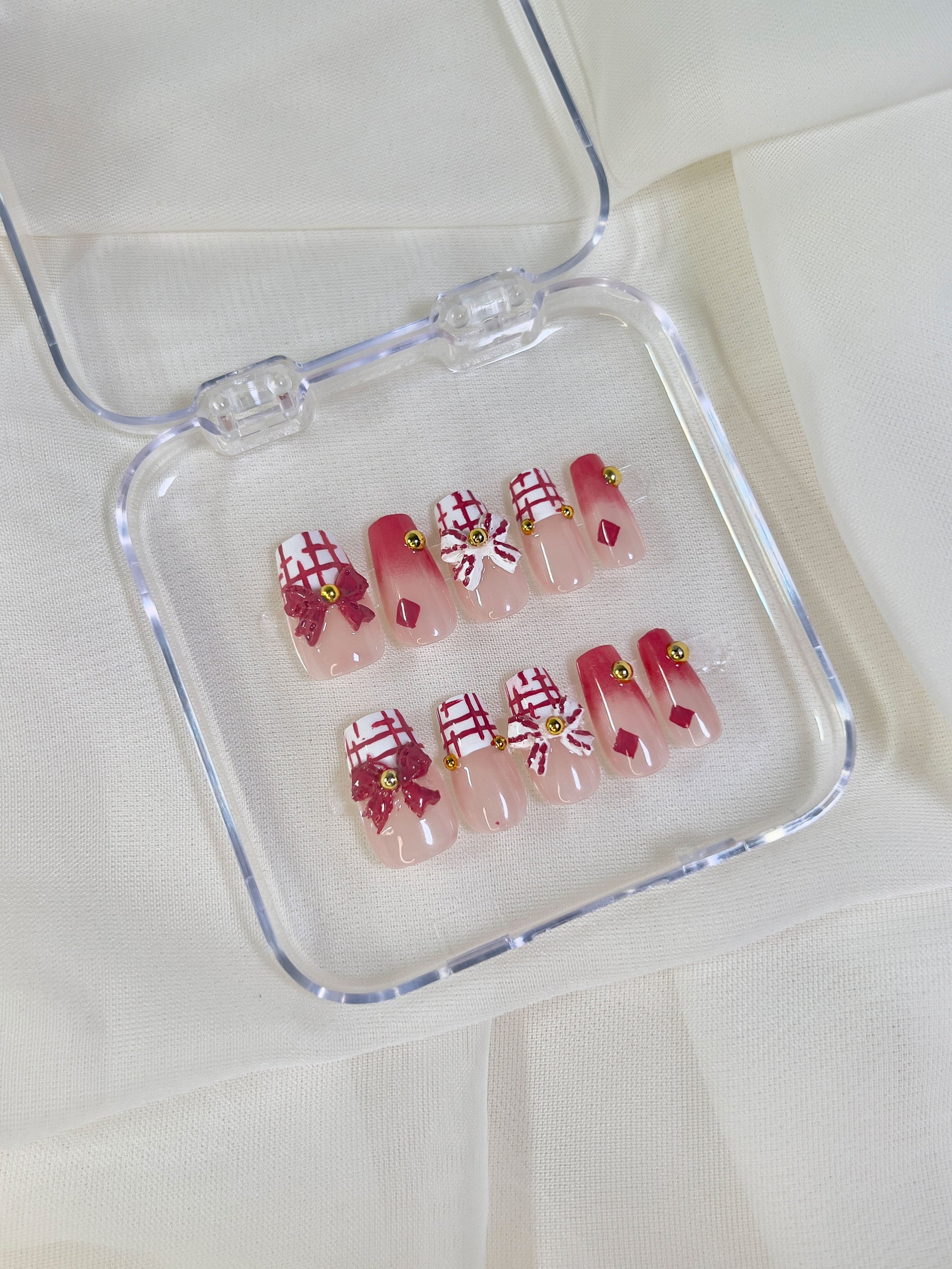 Delux Nails Lab Ribbon Chic