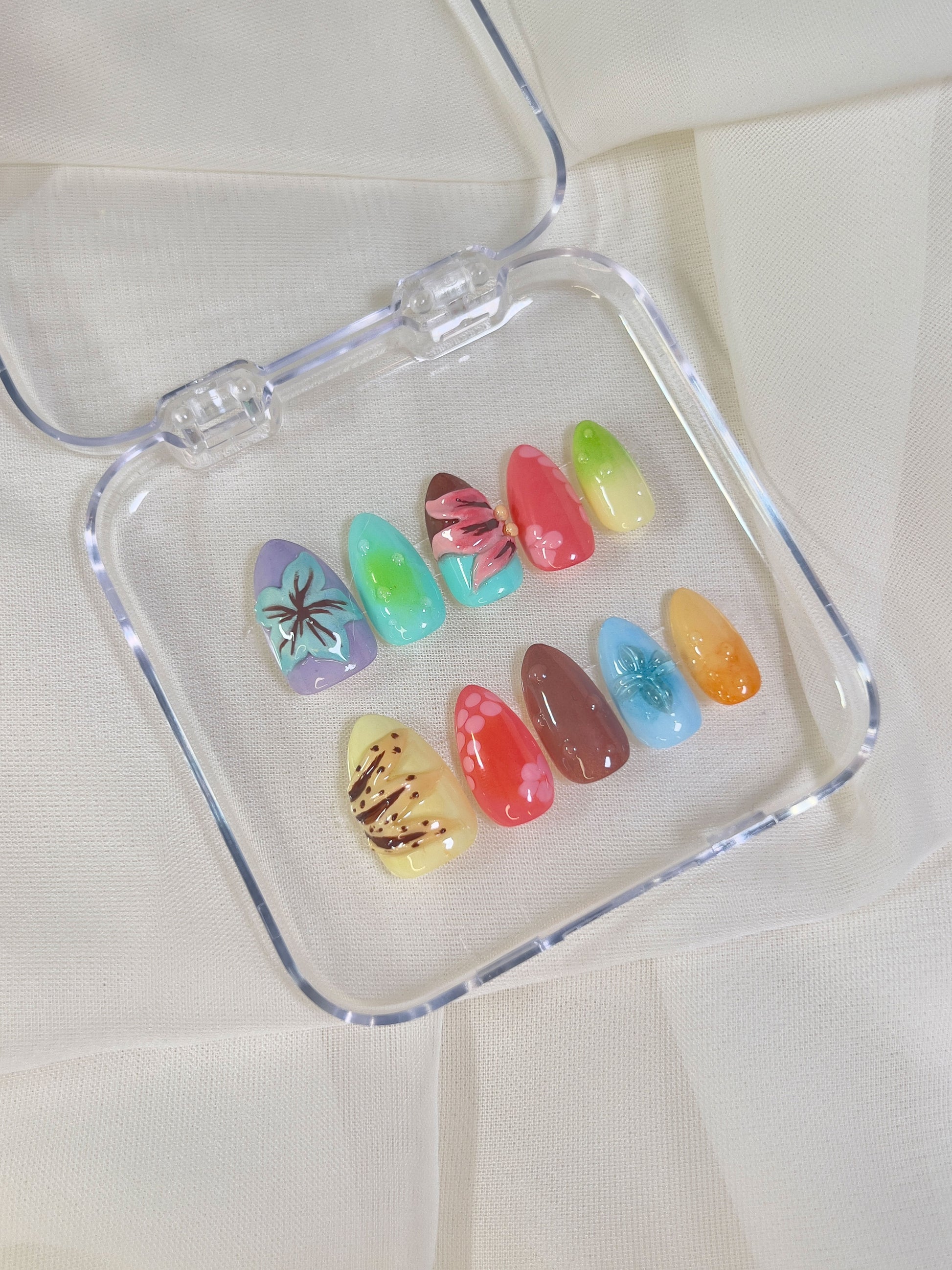 Delux Nails Lab Tropical Jungle