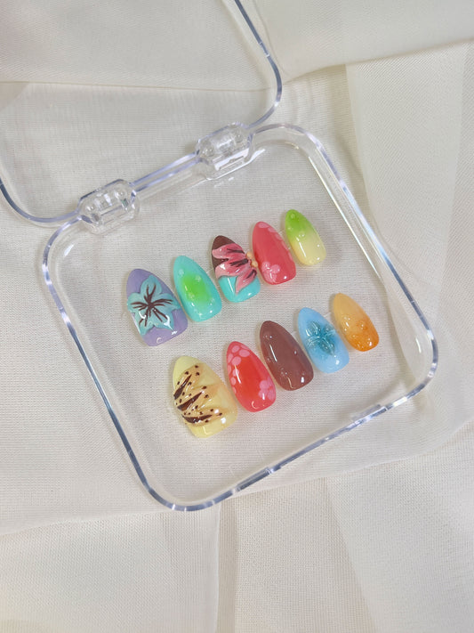 Delux Nails Lab Tropical Jungle