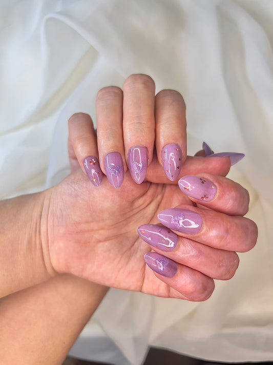 Delux Nails Lab Purple Aura