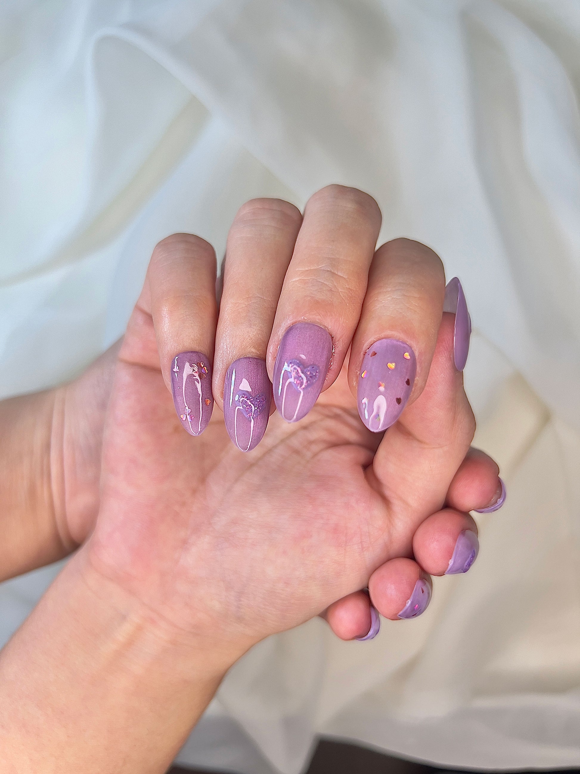 Delux Nails Lab Purple Aura