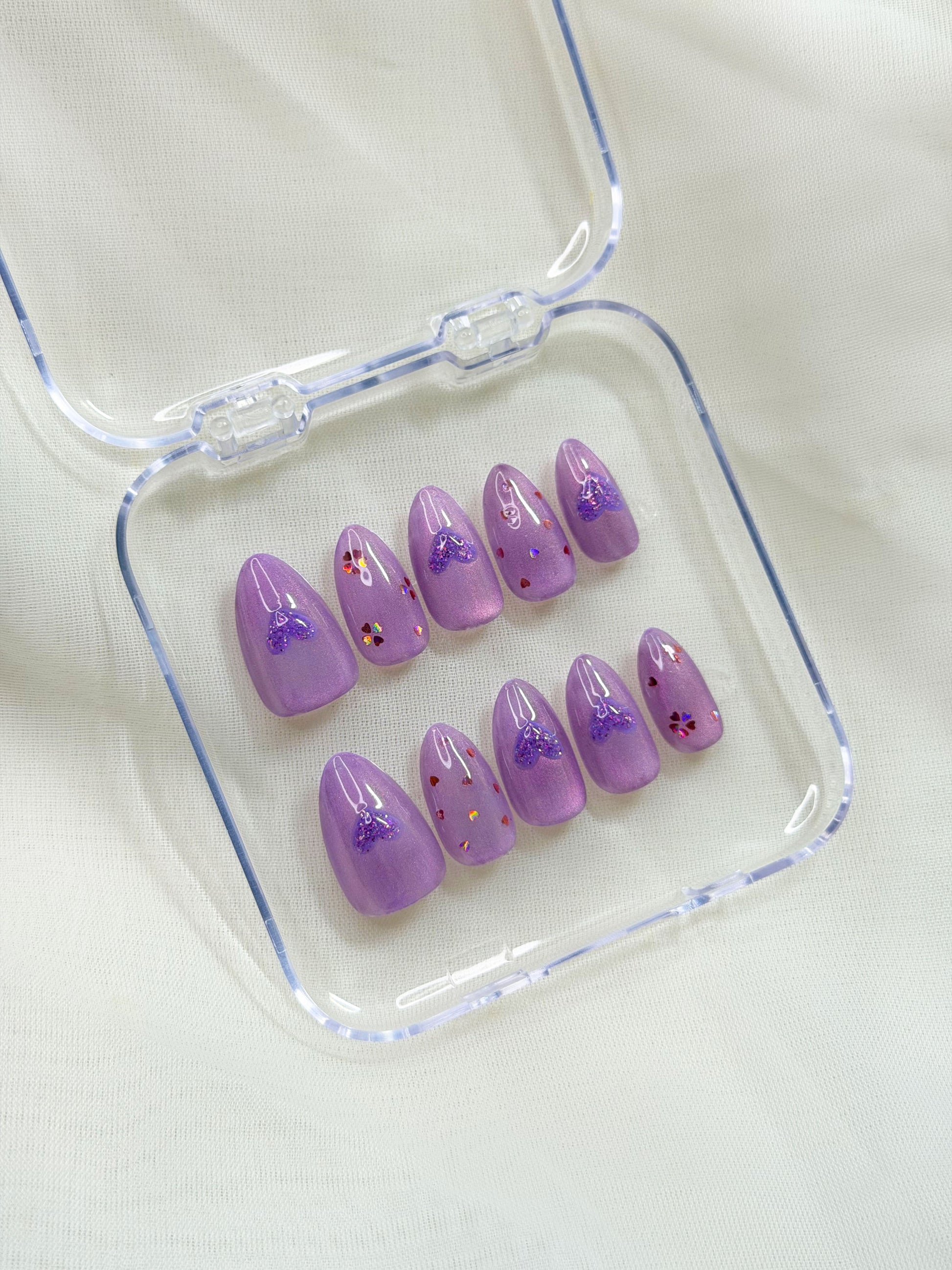 Delux Nails Lab Purple Aura