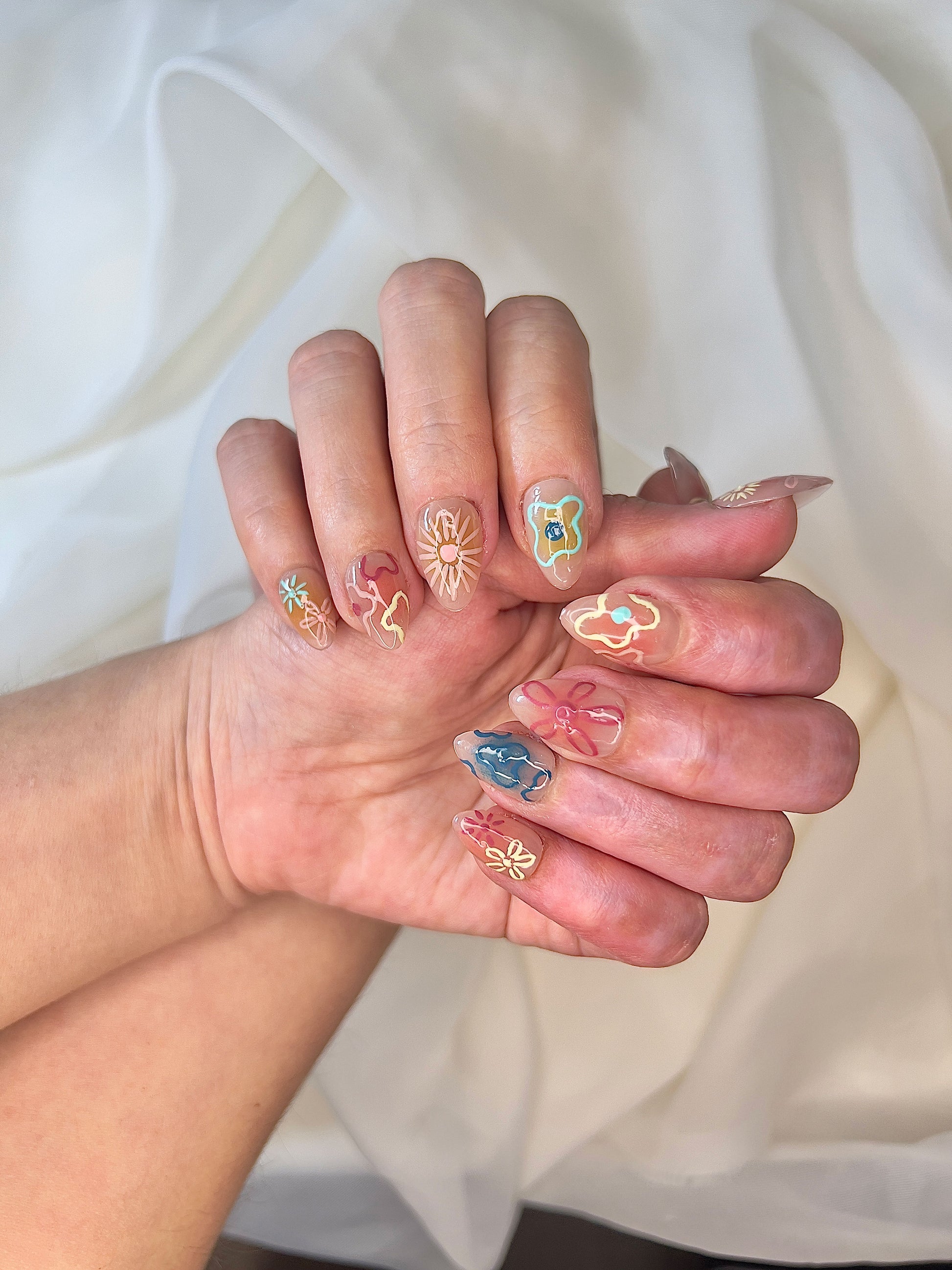 Delux Nails Lab Floral Bloom