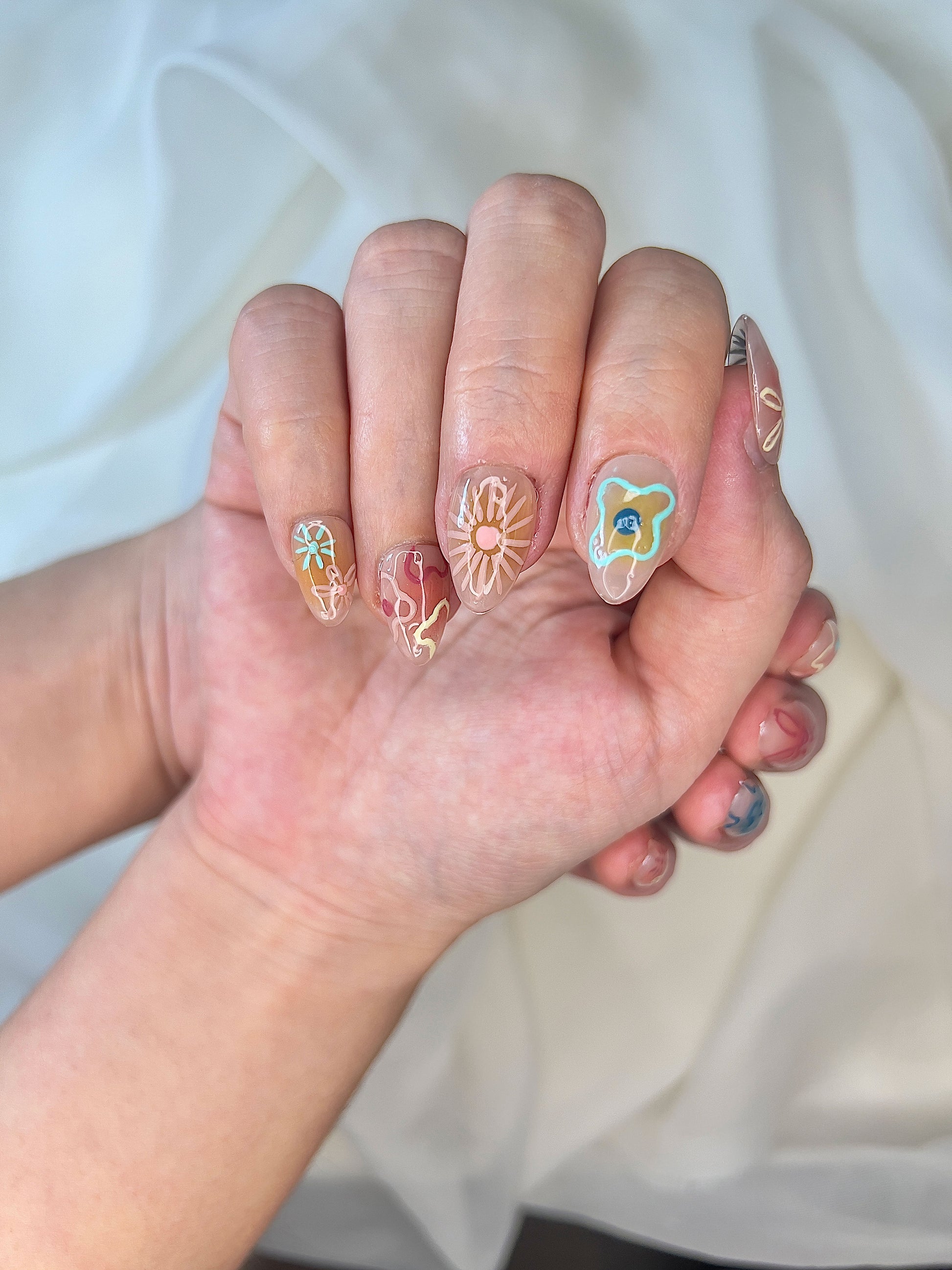 Delux Nails Lab Floral Bloom