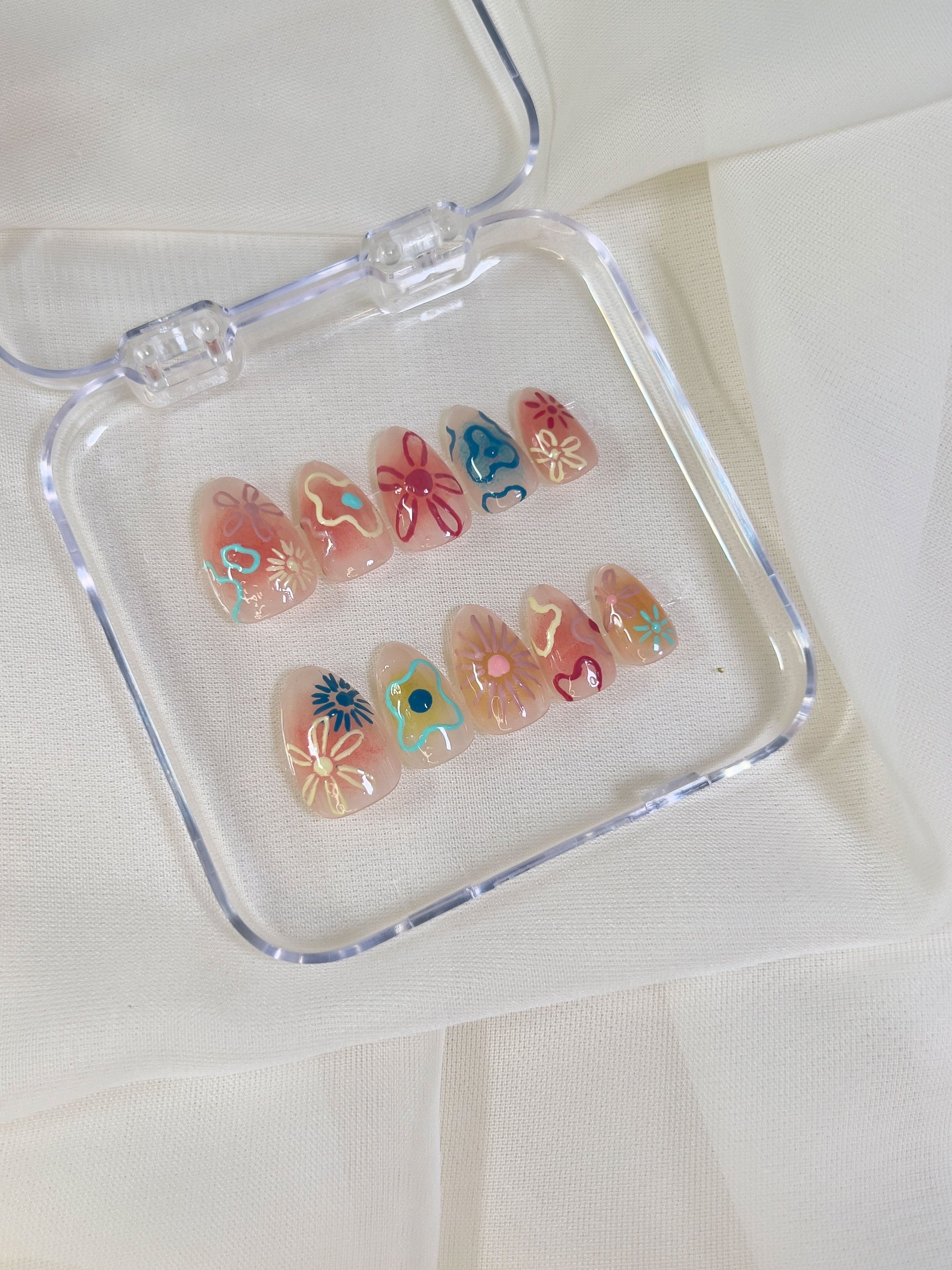 Delux Nails Lab Floral Bloom
