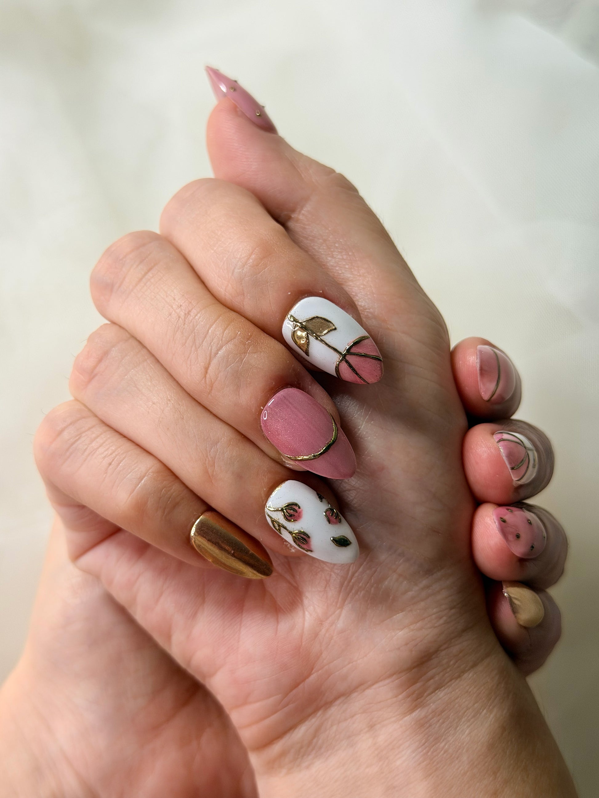 Delux Nails Lab Rose Quartz
