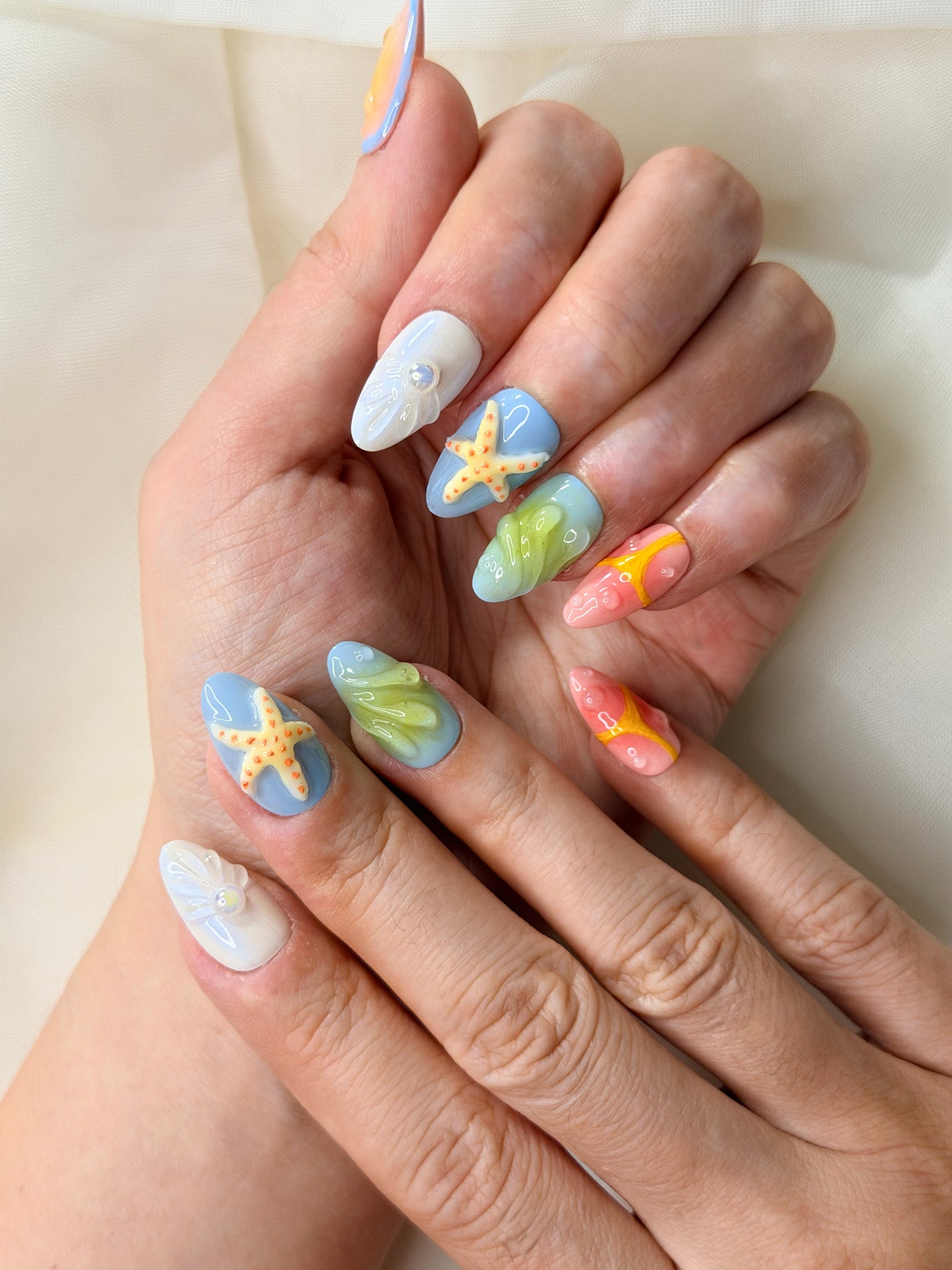 Delux Nails Lab Tropical Reef