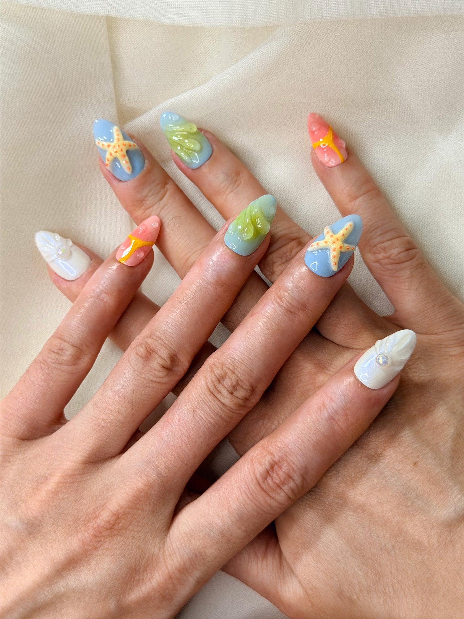 Delux Nails Lab Tropical Reef
